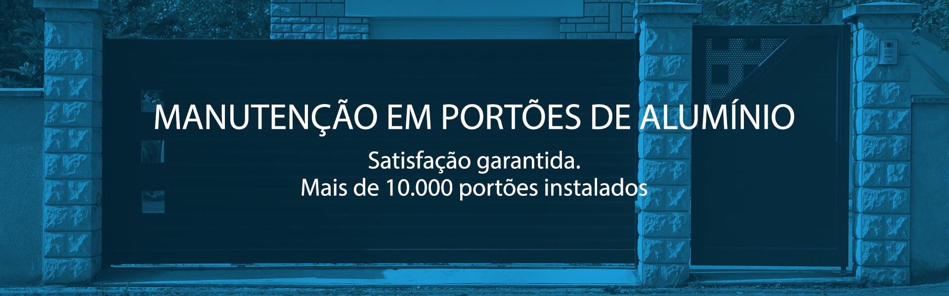 Manutenção de portões automáticos